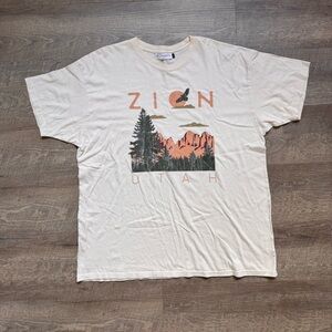 Oversized Zion Graphic Tee Shirt